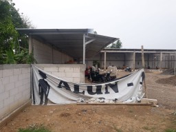 Proyek Alun alun di Desa Sidoraharjo Tanpa Papan Nama Proyek
