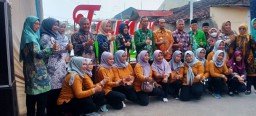 Bupati Ikfina, Launching Icon Desa Bangsal