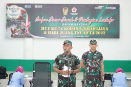 Baksos Dalam Rangka HUT ke-74 Kodam V/Brawijaya dan Hari Juang TNI AD TA. 2022.