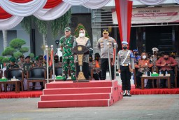 Siap Amankan Nataru di Gresik, Ratusan Personil Gabungan Dikerahkan Lebih Maksimal
