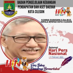 Kepala BPKPAD Kota Cilegon, Ucapkan Hari Pers Nasional 2023