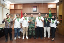 Audiensi PW SMMI Jawa Timur dengan Danrem 084/BJ