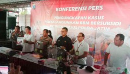 Ditreskrimsus Polda Jatim Tangkap 27 Tersangka, Amankan 45.5 Ton Bio Solar