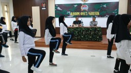 Penentuan Tahap Akhir Test Seleksi Anggota Paskibraka 2023, di Kabupaten Gresik