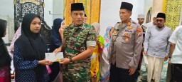 Forkopimcam Balongpanggang, Berikan Bantuan Sosial di Desa Pacuh