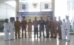Pelantikan perangkat desa serentak 4 desa di kecamatan ploso Jombang