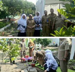 Peletakan Batu Pertama Pembangunan Gedung Laboratorium Komputer dan UKS, SDN Kayangan 1