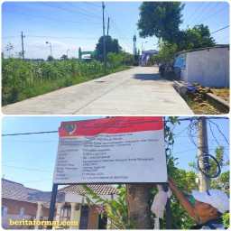 DPUPR Kabupaten Mojokerto, Targetkan Ruas Sidomulyo Jumeneng Rampung Awal Oktober
