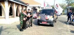 Maskot Pemilu, Mengikuti Kirab Pemilu 2024 di Dapil 4 Jombang