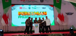 Wakil Gubernur Jatim, Resmikan PPSLB3 Cendoro 