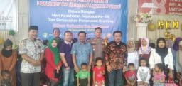Gerakan Masyrakat Hidup Sehat, Peringatan Hari Kesehatan Nasional ke 59 dan Percepat Penurunan Stunting Desa Gedangan 