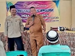 Pemdes Randegan Gelar Pelatihan Pemulasaran Jenazah, Sesuai Syariat Islam