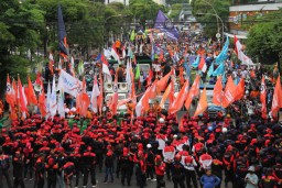 Partai Buruh Dukung Mogok Nasional Awalan, Tuntut Kenailan UMK 15% 