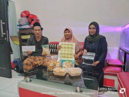 Tim PPM Dosen UWP Ajak Pengusaha Jamur Tiram Naik Kelas