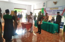 Seno Resmi Jabat Kasi Kesra Pasca Dilantik Kepala Desa Mentaos