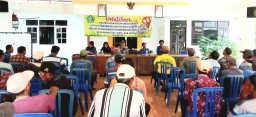 50 Anggota Poktan Desa Sebani Ikuti Pelatihan Pembuatan Pestisida Nabati