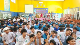 Polres Mojokerto Sosialisasi P4GN di Lingkungan Sekolah