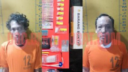 Polsek Ngoro Berhasil Tangkap 2 Pengedar Sabu di Mojokerto dan Surabaya