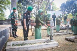 Peringatan HUT Kodam III/Siliwangi, Kodim 0619/PWK Ziarah ke TMP Sirnaraga