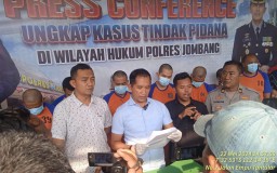 Satreskrim Polres Jombang Ungkap Jaringan Pengedar Upal