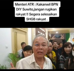 Konflik Ribuan Sertifikat HGB di DIY, Pemilik Lahan Gelar Audiensi Minta Atensi Menteri ATR/BPN