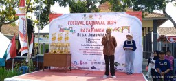 Perdana : Desa Jombatan Gelar Karnaval dan Bazar UMKM Peringati HUT RI ke 79