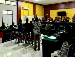 Sidang Lanjutan Penyelewengan DD dan ADD Desa Dusunan Barat T.A 2021-2022