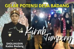Kirab Tumpeng dan Gelar Potensi Desa Badang Warnai Penutupan HUT RI ke 79