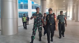 Dandim 0830/Surabaya Utara Sambut Kedatangan Danrem 084/Bhaskara Jaya