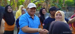WarSa Hadiri Senam Sehat Bersama di Desa Godong Kecamatan Gudo