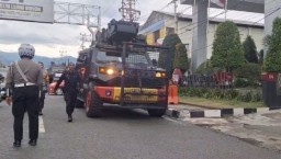 Polda Sulteng Back Up Polresta Palu Amankan Debat Publik Pertama