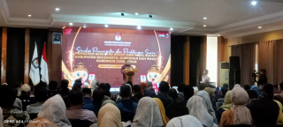 KPU Kabupaten Mojokerto Gelar Simulasi Pemungutan dan Penghitungan Suara