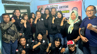 Tasyakuran Kantor Redaksi Media Online Tombak Jatim Penuh Keakraban dan Kekeluargaan