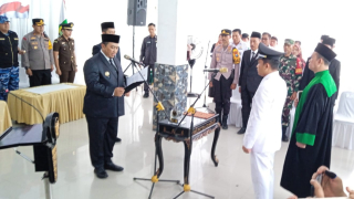 Imam Saputro Sah Jabat KDAW Desa Barong Sawahan Hingga Tahun 2027