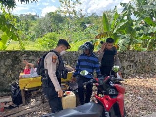Polresta Balikpapan Tangkap Penimbun BBM Ilegal di Sepinggan