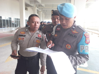 Polresta Balikapapan Gelar Pengamanan Laga PSM Makassar VS PS Barito Putra