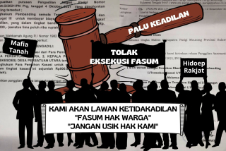 Warga Desa Persatuan Utara Tolak Penggusuran, Kawatir Pertumpahan Darah