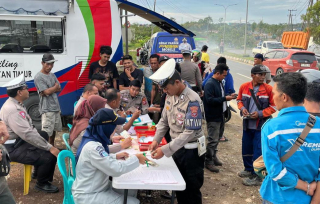 Satlantas Polresta Balikpapan Tingkatkan Penertiban Lalu Lintas Jelang Akhir Tahun