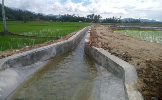Rehabilitasi Jaringan Irigasi di Tolitoli Selesai, Petani Siap Panen