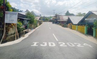 Pembangunan Jalan Alakasing-Patukuki di Bangkep Rampung, Masyarakat: Mobilitas Lebih Mudah