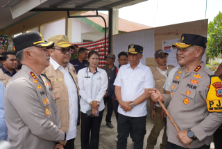 Kapolda Sulteng Tinjau Langsung Pelaksanaan PSU di Parigi Moutong
