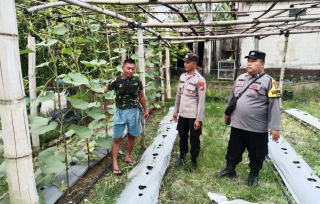 Polres Ngawi Laksanakan Patroli Pekarangan Bergizi, Dukung Ketahanan Pangan Nasional