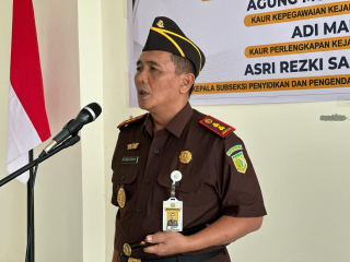 Kajari Sigi Lantik Pejabat Baru: Tingkatkan Integritas dan Dedikasi