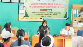 Desa Sri Tabang Bentuk Koperasi Mera Puti untuk Kesejahteraan Masyarakat