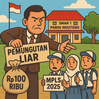 SMAN 1 Parigi Moutong Diduga Langgar Edaran Gubernur, Tarik Pungutan Saat MPLS