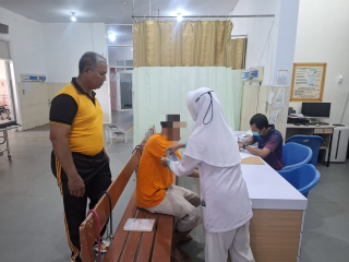 Polres Parigi Moutong Beri Izin Berobat untuk Tahanan Sakit