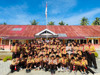 Pramuka Rayon 3 Donggala Matangkan Persiapan Kemah Akhir Tahun 2025