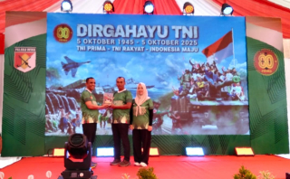Meriah! HUT ke-80 TNI di Kodam XXIII/Palaka Wira Dimeriahkan Panggung Gembira, Palaka Wira Run, dan Pasar Rakyat