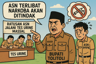 Bupati Tolitoli Tegas: ASN Terlibat Narkoba Akan Ditindak