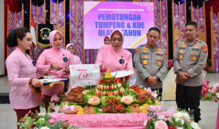 HKGB ke-73, Kapolda Sulteng: Bhayangkari Mitra Strategis Polri Presisi Menuju Indonesia Emas 2045